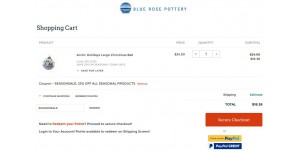 Blue Rose Pottery coupon code