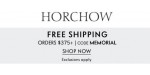 Horchow discount code