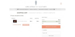 Greater Than Gatsby coupon code