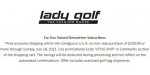 Lady Golf discount code