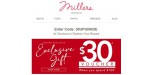 Millers discount code