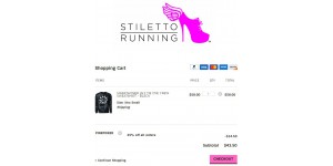 Stiletto Running coupon code