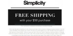 Simplicity coupon code