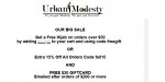 Urban Modesty discount code