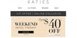 Katies discount code