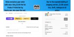 Max Sweets discount code