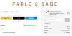 Fable and Sage discount code