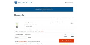 Blue Rose Pottery coupon code