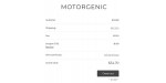 Motorgenic discount code