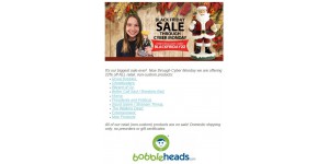 Bobble Heads coupon code