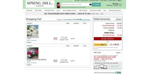 Spring Hill Nursery coupon code