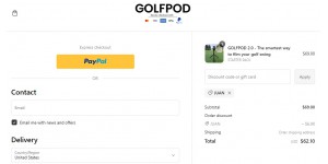 Golfpod coupon code