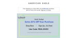 American Eagle discount code