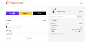 Stay Zenned coupon code