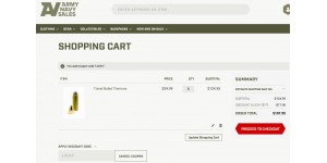 Army Navy Sales coupon code