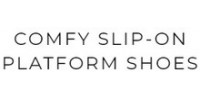 Comfy Slip On Platform Shoes