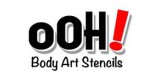 Ooh! Body Art Stencils