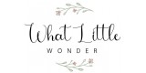 What Little Wonder