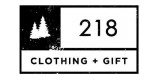 218 Clothing and Gift