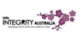 With Integrity Australia Candles