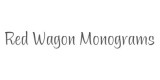 Red Wagon Monograms