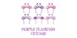 Purple Flamingo Vintage