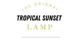 Tropical Sunset Lamp