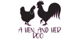 A Hen And Her Roo
