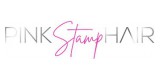 Pink Stamp Hair