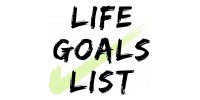 Life goals list