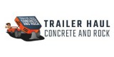 Trailer Haul Concrete