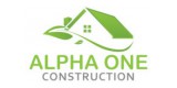 Alpha One Construction