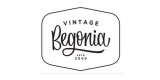 Vintage Begonia